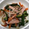 ものぐさ寒がり's cooksnap of when they made もやしの酢の物　糖質制限も出来る　.