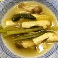 ほもさぴくろまによん's cooksnap of when they made 小松菜としめじと油揚げの煮びたし.