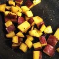 arakoshino's cooksnap of when they made お弁当のおかずに◎揚げない大学いも.