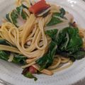 saoricoco's cooksnap of when they made 栄養満点☆チャードのスパゲッティー.