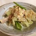 ガンビ's cooksnap of when they made 白ゴーヤとししとうのチャンプルー♪.