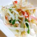 みずたま1616's cooksnap of when they made えーと、もやしとカニカマとネギの和風炒め.
