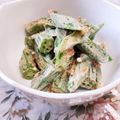 ♡こもれび♡'s cooksnap of when they made オクラのかつお節マヨポン酢和え.
