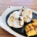 ねっちゃんっ's cooksnap of when they made サクサク☆塩昆布おにぎり.