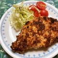 バウチャン's cooksnap of when they made ノンフライヤーで♡塩麹の柔らか豚カツ.