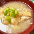 バウチャン's cooksnap of when they made いつもの味噌汁にみりん入れてみて！.