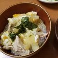 miki__chan's cooksnap of when they made 鶏胸肉で簡単！(^ω^)親子丼.