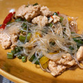 ちっち123's cooksnap of when they made 作り置き、鶏挽き肉と春雨のアジアン炒め。.