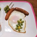 Match's cooksnap of when they made とにかく可愛く目玉焼♪お花をＯＮ♪No１.