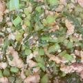 ayachan66's cooksnap of when they made 大根葉の肉味噌炒め.