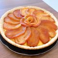 ぱれすー's cooksnap of when they made フライパンでアップルキャラメルタルト.