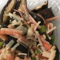 ma___111's cooksnap of when they made しいたけとカニカマの中華風炒め.