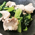 クッキン坊主's cooksnap of when they made ヘルシーおかず 豚モモと小松菜の和え物.