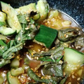 クック7FNN0F☆'s cooksnap of when they made きゅうりとエゴマの葉のゴマ和え.