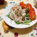 мауч's cooksnap of when they made 梅と大葉の豚しゃぶ.
