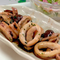 あろまちゃん's cooksnap of when they made 簡単！イカとしいたけのバター炒め♪.