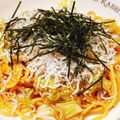 ♡ぽちすけ♡'s cooksnap of when they made しらすとキャベツのバター醤油パスタ.