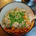 shi～mam's cooksnap of when they made 美味♡きのこ・人参・ひき肉の炊き込みご飯.