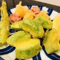 わか★'s cooksnap of when they made アボカドとプチトマトの天ぷら.