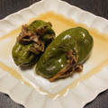 ウサガミソーレー♪'s cooksnap of when they made まるごと！ピーマンのおひたし.