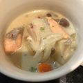 さゆゆゆこ's cooksnap of when they made 鮭とキノコのクリームスープ.