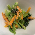 ポメちょん's cooksnap of when they made 小松菜と人参の胡麻和え.