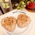 kpえもん♪'s cooksnap of when they made 揚げ玉とねぎの焼おにぎり.