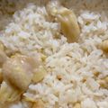 じゅりあ！'s cooksnap of when they made 鶏皮de塩味♡簡単 炊き込みご飯.