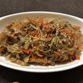 Sasakicks's cooksnap of when they made 蒟蒻入り ヘルシーきんぴらごぼう❤️.