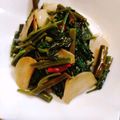 ねずみんパラダイス's cooksnap of when they made 空心菜の中華風ペペロンチーノ炒め.
