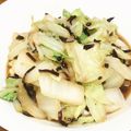 vabochan's cooksnap of when they made 白菜と塩昆布のバター和え.