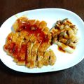 蛇口から生ビール's cooksnap of when they made とんかつ用豚ロースで作るトンテキ.