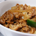 yukoko☆'s cooksnap of when they made 簡単豚こまと玉ねぎのカレー炒め定食屋風.