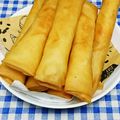 ととろ＆めい's cooksnap of when they made エビのチーズ入りスティック春巻き.