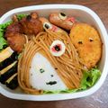 SB.MOA's cooksnap of when they made ゲゲゲの鬼太郎 キャラ弁 簡単 遠足.