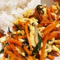 あたむ❤189's cooksnap of when they made 豆腐でかさ増し！ニラたま炒め❁.