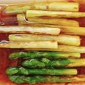 クックWQOUNC☆'s cooksnap of when they made めんつゆで簡単！アスパラの焼きびたし.