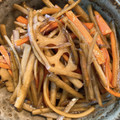 クックWQOUNC☆'s cooksnap of when they made れんこんとごぼうと人参のきんぴら.