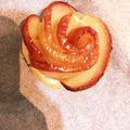 クック40D9NV☆'s cooksnap of when they made 簡単！バラのアップルパイくるっとするだけ.
