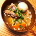 みぃころ☆なぁころ's cooksnap of when they made 豚軟骨で豚汁煮込み♪ｱﾂｱﾂ♪ﾄﾛﾄﾛ♪.