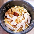 ぐりりんりりん's cooksnap of when they made 松茸ごはん～もち米入り～.