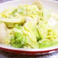 となかいとなこ's cooksnap of when they made 鶏胸肉とキャベツのカレークリーム煮.