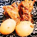 れったん♡♡'s cooksnap of when they made お玉で簡単計量！お酢de手羽元の照り煮♡.