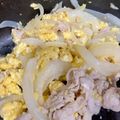 にじママ☆'s cooksnap of when they made 簡単5分♡ふわふわ玉子と豚肉の中華炒め♪.