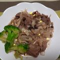 akoreana's cooksnap of when they made 低糖質！牛肉と野菜のカレー炒め.