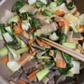 クックNP9ISV☆'s cooksnap of when they made 青梗菜と大根と人参のきんぴら風.