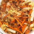 ウラビア's cooksnap of when they made 白菜とシーチキンの甘辛春雨炒め.