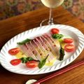 マユガリータ's cooksnap of when they made 鯛のカルパッチョ（柚子胡椒ソース）.