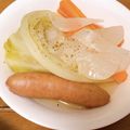 ＊ともこさま＊'s cooksnap of when they made ホッとするキャベツとソーセージのスープ。.