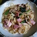 クックGGLXTL☆'s cooksnap of when they made しめじ＆ベーコン☆クリームパスタ.